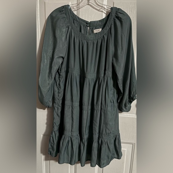 NWOT Ryloo Tiered Babydoll Dress Small Has Pockets Fully lined 
SOLD IN LIVE‼️ - Picture 1 of 8